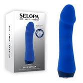 Selopa Banger - Rechargeable Vibrator 13.6cm Waterproof Blue Blue Vibrators